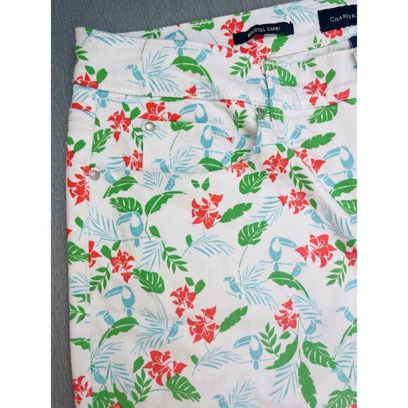 CHARTER CLUB BRISTOL CAPRI PANTS Tummy Slimming Size 14 - Picture 7 of 16